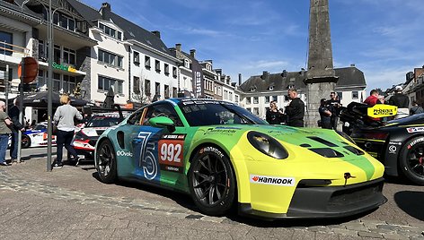 Porsche Baltic Spa lenktynių parade
