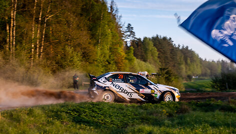 &bdquo;ORLEN Rally Lietuva&ldquo; penktadienio greičio ruožai 