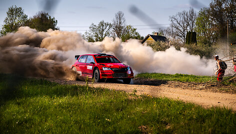 &bdquo;ORLEN Rally Lietuva&ldquo; penktadienio greičio ruožai 