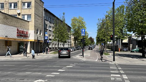 Vilniaus Algirdo gatvė po rekonstrukcijos