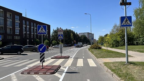 Rekonstruota I.&Scaron;imulionio gatvė Vilniuje