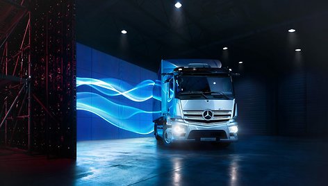 „Mercedes eActros“ – konkurso „Metų sunkvežimis“ dalyvis