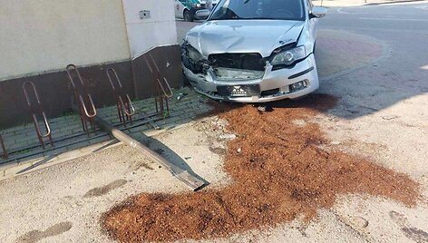 &bdquo;Subaru&ldquo; avarija Roki&scaron;kyje