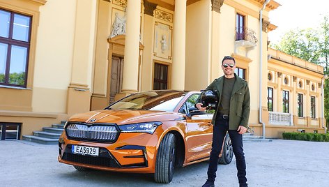 Vaidotas Žala Press ralyje startuos su „Škoda Enyaq Coupe RS iV “.