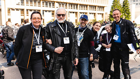 Iš Lietuvos Nacionalinės Martyno Mažvydo bibliotekos startavo kultūrinis ralis „Mototourism Sprint Vilnius 700“, skirtas Vilniaus jubiliejui.