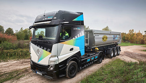 Elektrinis Mercedes Benz „eActros 600“