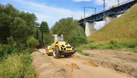 Dviračių takas Vilniuje, Stasylų gatvėje