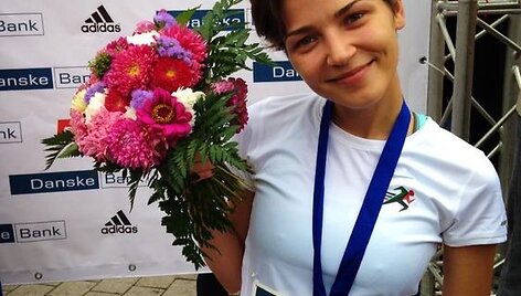 Ieva Lesauskaitė Vilniaus maratone