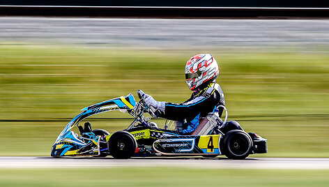 Lietuvos kartingų čempionato etapas Kur&scaron;ėnuose
