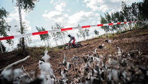 „Hard Enduro“ čempionato etapas Uoginiuose