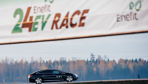 &bdquo;Enefit&ldquo; 24 valandų elektromobilių lenktynės.