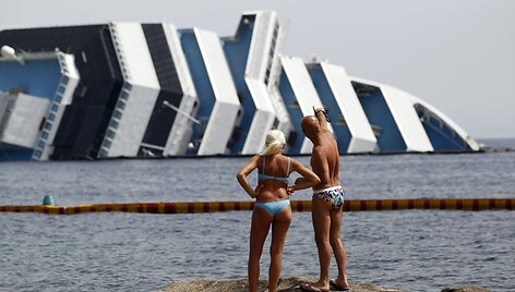 &bdquo;Costa Concordia&ldquo; katastrofa pakeitė Džilijo salos gyvenimo ritmą