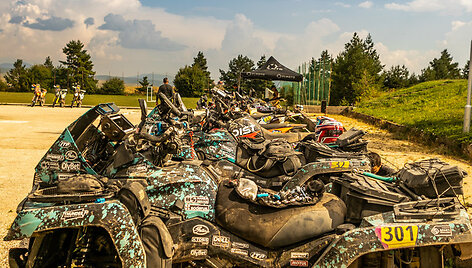 &bdquo;Dinaric Rally&ldquo;: ketvirtoji diena su CFMoto Thunder RT
