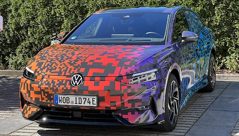 Elektromobilis Volkswagen ID.7 Miuncheno IAA parodoje