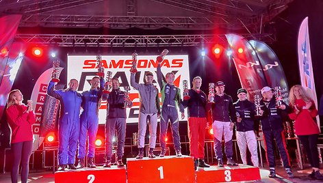 „Samsonas Rally Utena“ finišas ir apdovanojimai