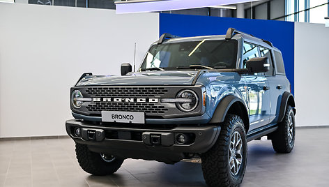 Pirmieji „Ford Bronco“ pristatyti Lietuvoje