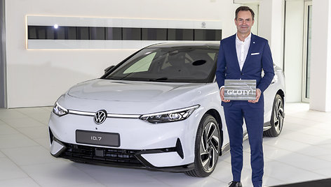 Vokietijos metų automobilis Volkswagen ID.7