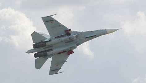 Baltarusijos naikintuvas Su-27