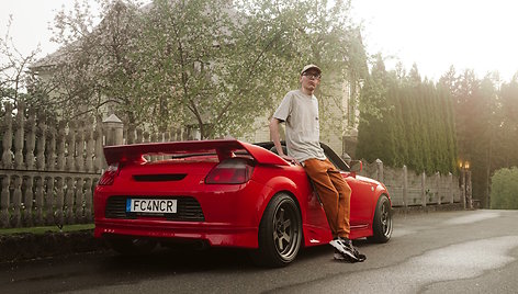 Su vėžiu kovojęs Tauras ir jo „Toyota MR2“