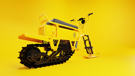 &bdquo;Renault 5&ldquo; aksesuarai, &bdquo;Moonbike&ldquo; pirmasis elektrinis sniego motociklas 