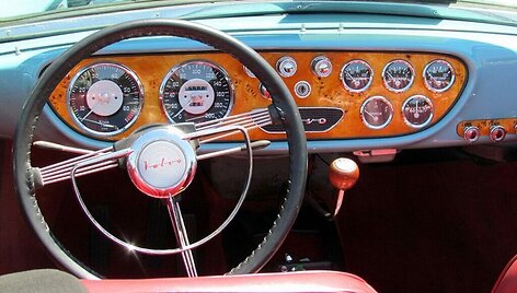 Volvo P1900 turi klasi&scaron;kai gražų saloną. (David Berry, Wikimedia (CC BY 2.0)