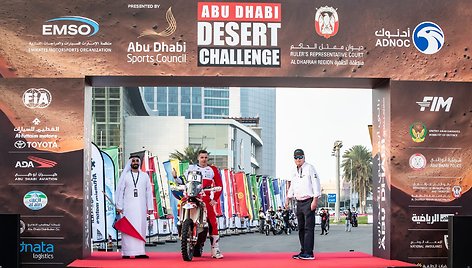 Mykolas Paulavičius Abu Dhabi Desert Challenge