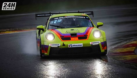 12 val. Spa Francorchamps lenktynėse – trys Lietuvos komandos: RD Signs, Juta ir Porsche Baltics