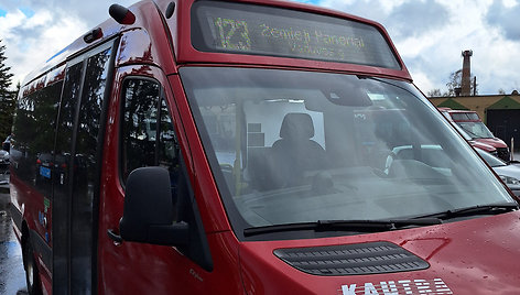 Sostinėje pradėjo važiuoti naujas 123 autobuso maršrutas