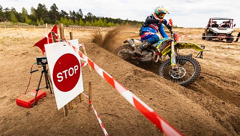 Lietuvos Enduro čempionato ir taurės etapas ir Enduro Fiesta Rukloje, Gaižiūnų poligone