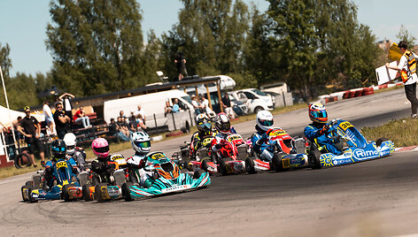 &Scaron;iauliuose įvyko &bdquo;Rotax Max Lithuania Challenge&ldquo; kartingų varžybos