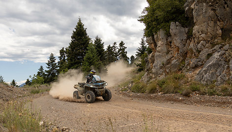 Antroji CFMOTO diena Graikijos ralyje