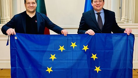 Lietuvos nuolatinės atstovybė Europos Sąjungoje vadovas Arnoldas Pranckevičius
