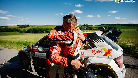 Rally Žemaitija fini&scaron;as
