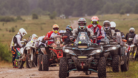  „CFMOTO Thunder Racing Team“ startuos Rally Breslau