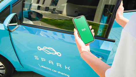 „Spark“ elektromobiliai – nuo šiol ir „Bolt“ programėlėje