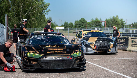  &bdquo;Bio-Circle & HSG Service by Dynami:t&ldquo; komandos &bdquo;Audi GT3&ldquo; Nemuno žiede