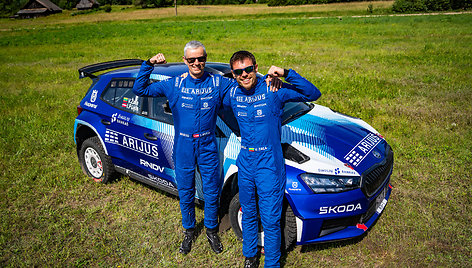 Naujasis Vaidoto Žalos  „Škoda Fabia RS Rally2“
