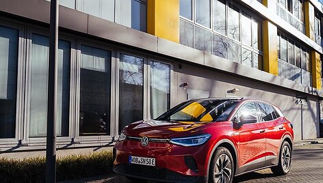 &bdquo;eJudėjimo&ldquo; festivalio svečias &ndash; elektromobilis &bdquo;Volkswagen ID.4&ldquo;
