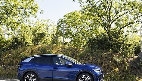 &bdquo;eJudėjimo&ldquo; festivalio svečias &ndash; elektromobilis &bdquo;Volkswagen ID.4&ldquo;