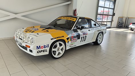 „Samsonas rally Utena“ pasirodys Eugenijjus Tumalevičius su „Opel Manta“