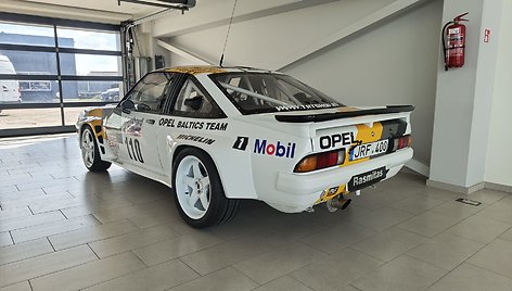 „Samsonas rally Utena“ pasirodys Eugenijjus Tumalevičius su „Opel Manta“