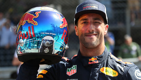 Danielis Ricciardo savo aukso laikais