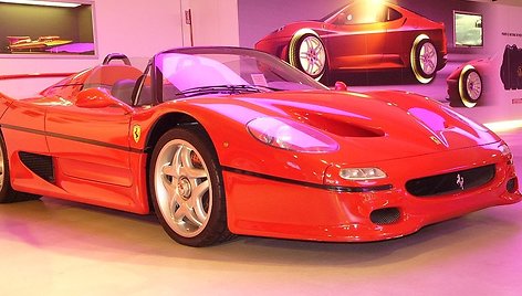 Ferrari F50 yra ypatingai retas – buvo pagaminti tik 349 tokie automobiliai (G.Lanting, Wikimedia (CC BY-SA 4.0)