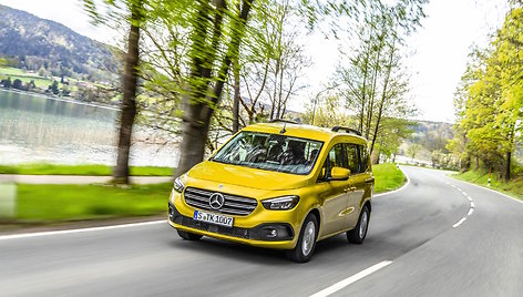 Ne dvyniai: Mercedes norėjo išvengti bet kokio panašumo su Renault Kangoo