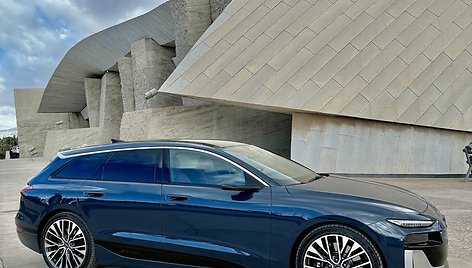 Audi A6 e-tron bandomieji važiavimai Tenerifėje