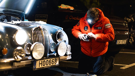 Monte Karlo istorinio ralio techninio aptarnavimo zonos šalikelėse