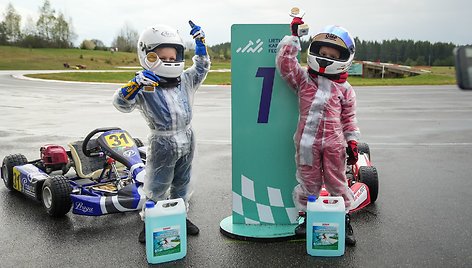 Aukštadvario kartodrome prasidėjo 2025 metų Lietuvos kartingo čempionatas