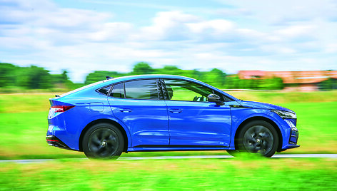 Auto Bild testas: Enyaq Coupe RS iV