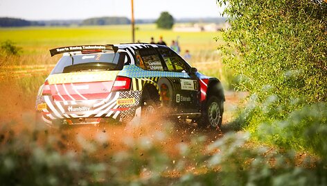Rally Žemaitija 2025 testinis ruožas