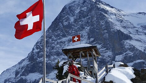 &Scaron;veicarijos Sen Morisas (St. Moritz): puikūs vie&scaron;bučiai ir patogios slidinėjimo trasos